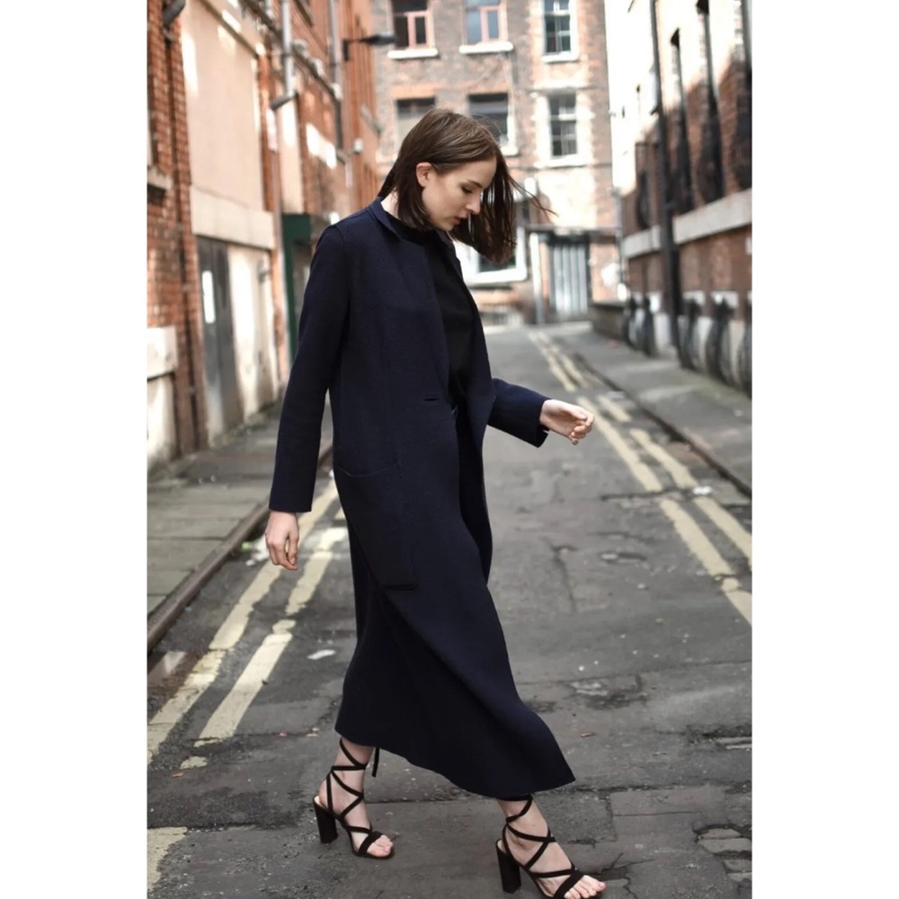 GIANVITO ROSSI Black Suede Janis High Wrap Sandals Heels 36 6 5.5